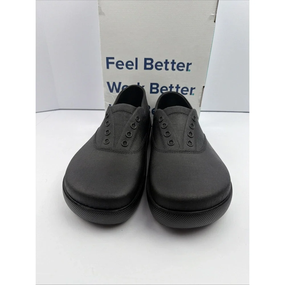 Klogs Footwear Mens Slip-On SHARK Slip Resistant USA Made Black Size 13